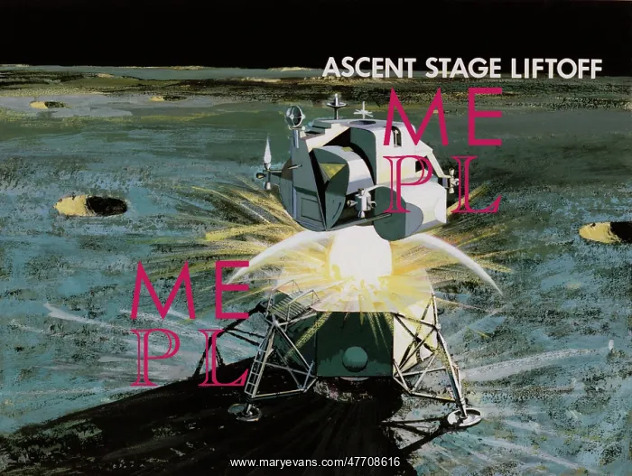 : NASA, Apollo Spacecraft Ascent, 1966 : NASA, Apollo Spacecraft Ascent, 1966