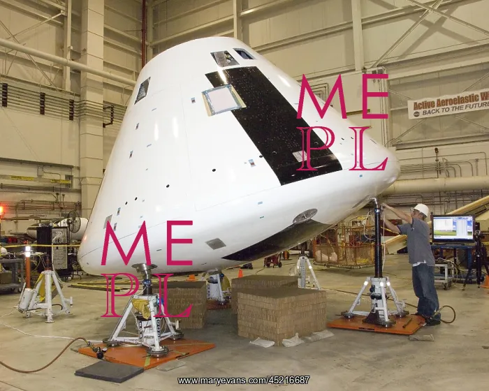  : NASA's Orion crew module under development. ?