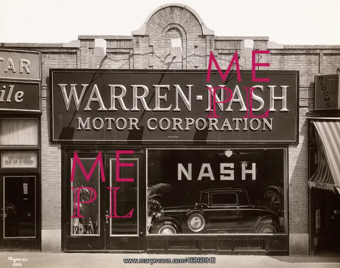 : Nash car showroom : Nash car showroom
