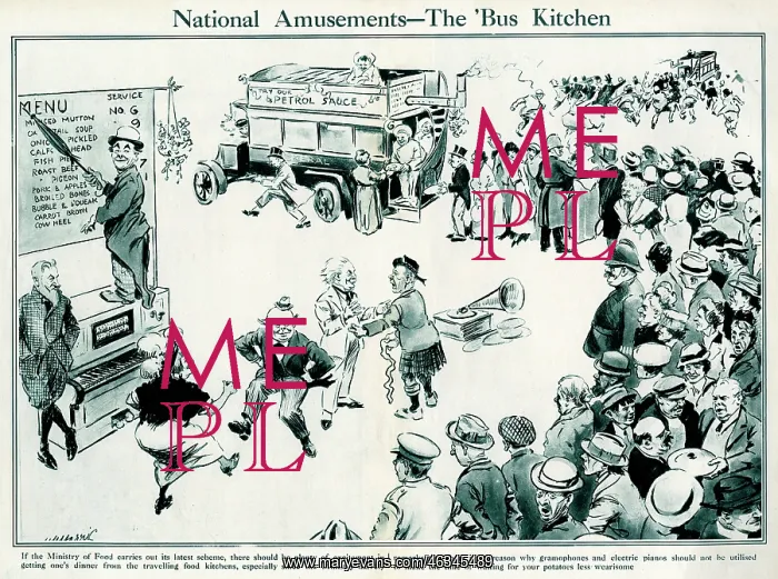 : National Amusement - The Bus Kitchen 1918 : National Amusement - The Bus Kitchen 1918