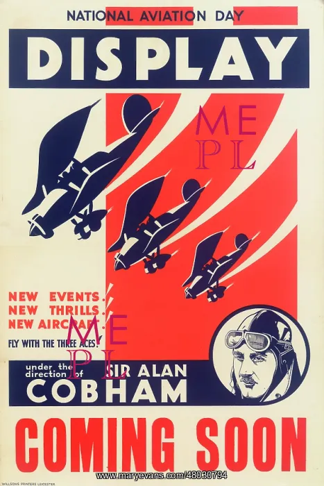 : National Aviation Day Display poster : National Aviation Day Display poster