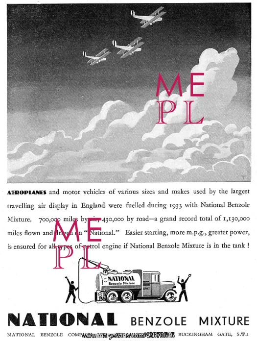 : National Benzole Aviation Fuel : National Benzole Aviation Fuel