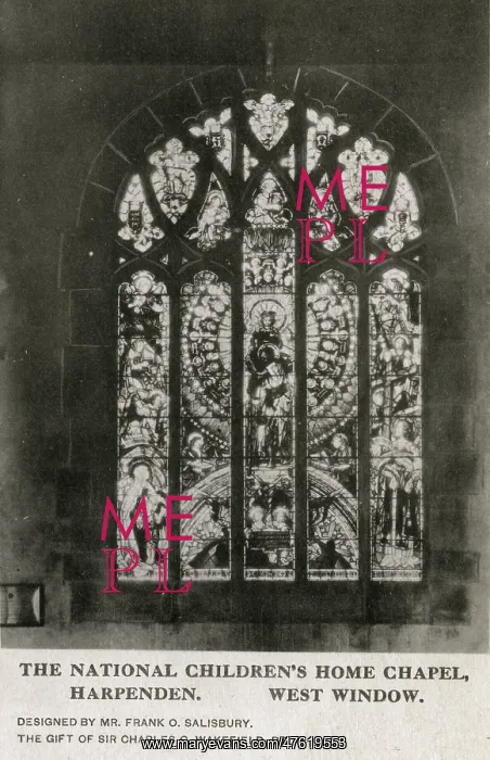 : National Children's Home (NCH), Harpenden - Chapel Window : National Children's Home (NCH), Harpenden - Chapel Window