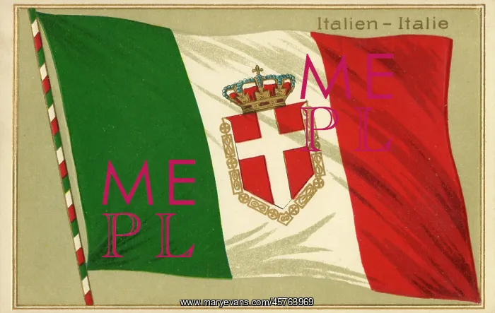  : The National Flag of Italy
