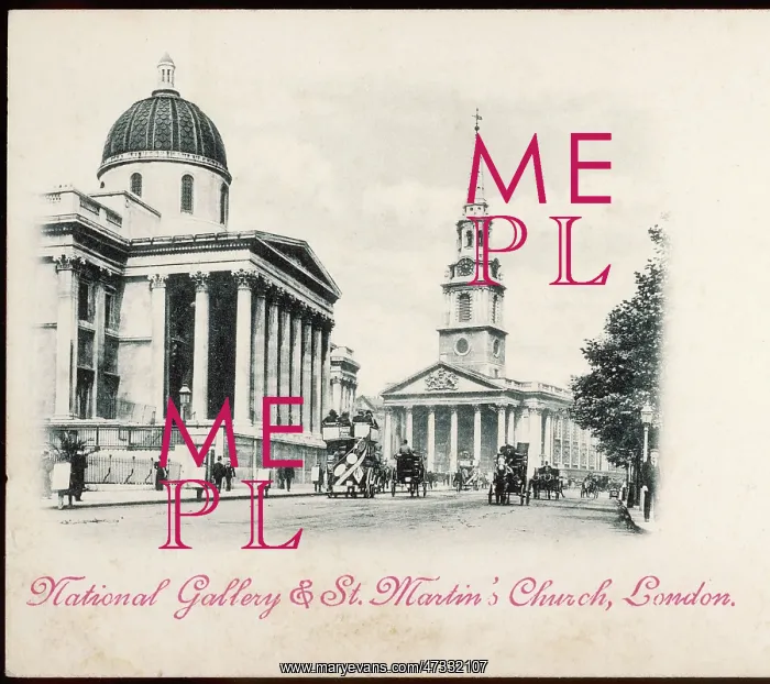 : NATIONAL GALLERY POSTCARD : NATIONAL GALLERY POSTCARD