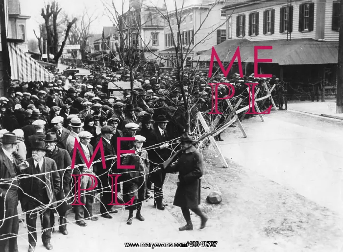 : National Guardsmen in Georgetown (Delaware), 1926 : National Guardsmen in Georgetown (Delaware), 1926