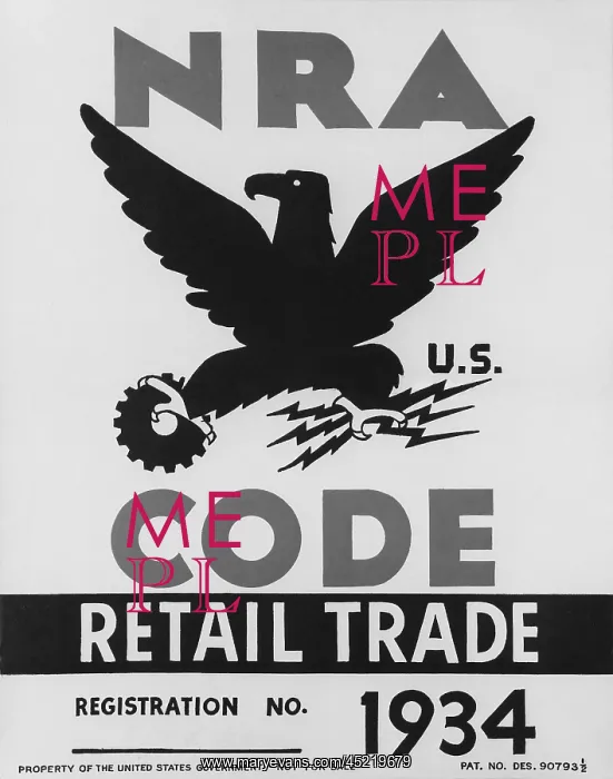 : National Recovery Administration NRA poster. ? : National Recovery Administration NRA poster. ?
