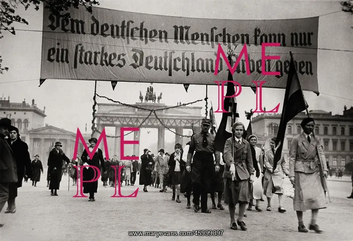 : National socialist demonstration in Berlin : National socialist demonstration in Berlin