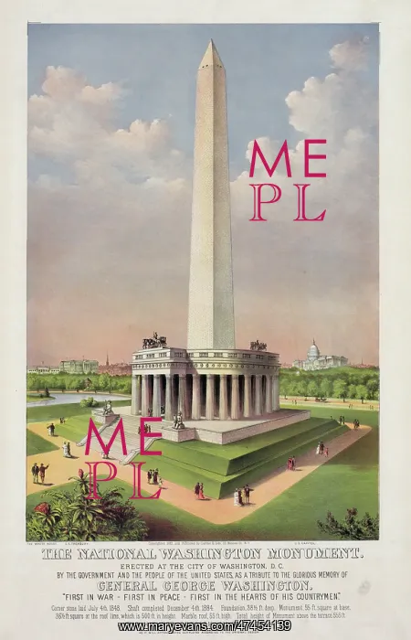 : The National Washington Monument : The National Washington Monument