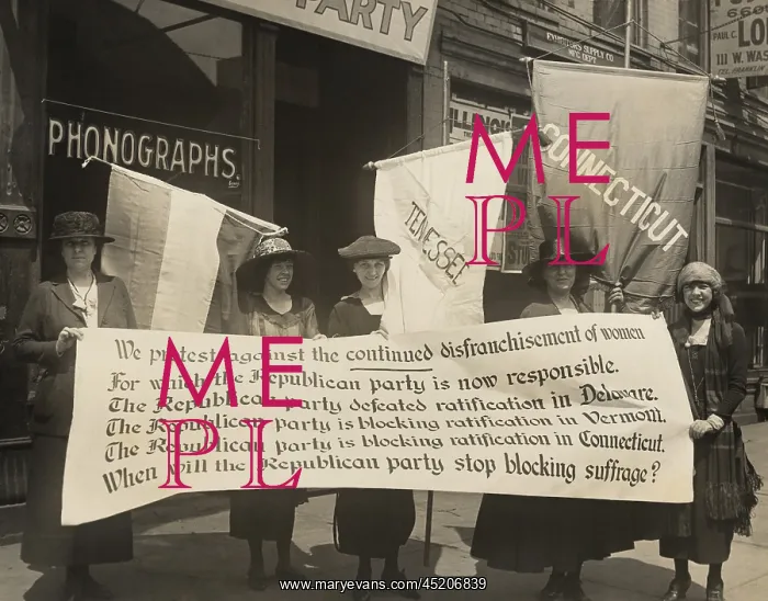 : National Women's Party members picketing ? : National Women's Party members picketing ?