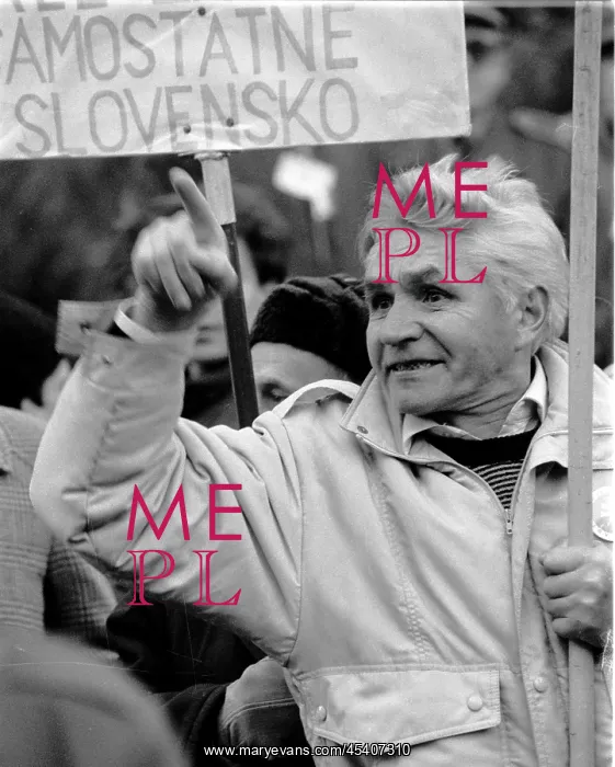 : Nationalist - demonstration - independence - Bratislava : Nationalist - demonstration - independence - Bratislava