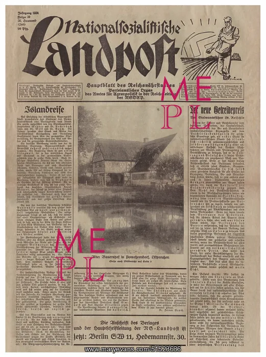 : Nationalsozialistische Landpost : Nationalsozialistische Landpost