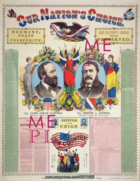 : Our nation's choice--Gen. James Abram Garfield, Republican c : Our nation's choice--Gen. James Abram Garfield, Republican c