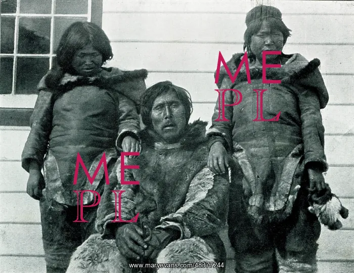  : Native American Chief and two wives