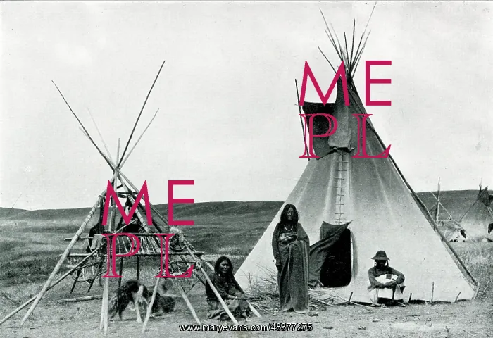 : Native American encampment, Calgary, Canada : Native American encampment, Calgary, Canada