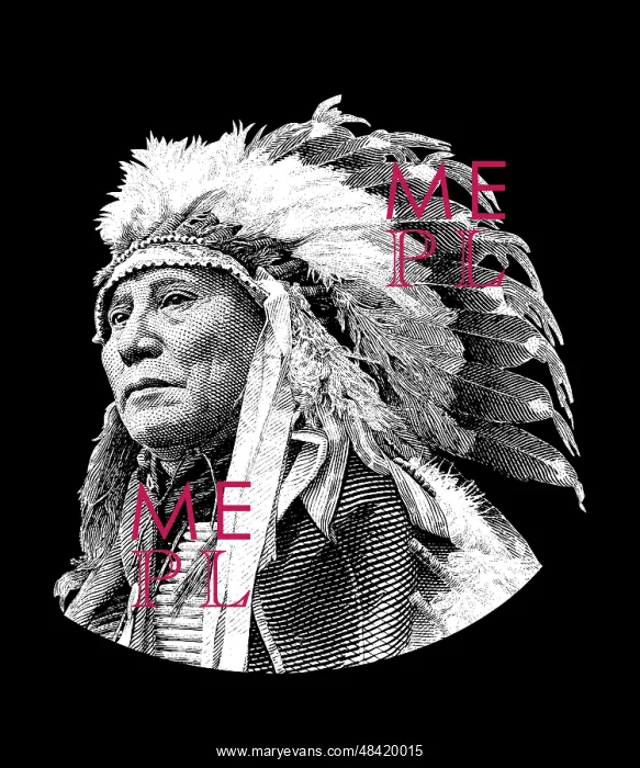 : Native American history design of Chief Hollow : Native American history design of Chief Hollow
