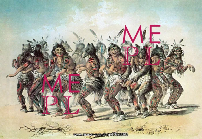  : Native American Indian Bear Dance