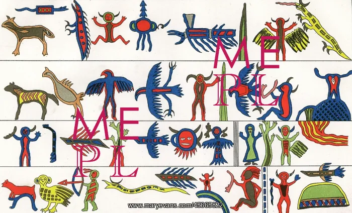 : Native American Indian Picture Writing : Native American Indian Picture Writing