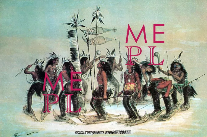: Native American Indian Snow-Shoe Dance : Native American Indian Snow-Shoe Dance