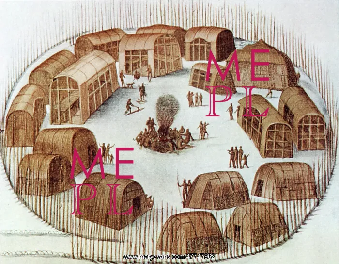  : Native American town