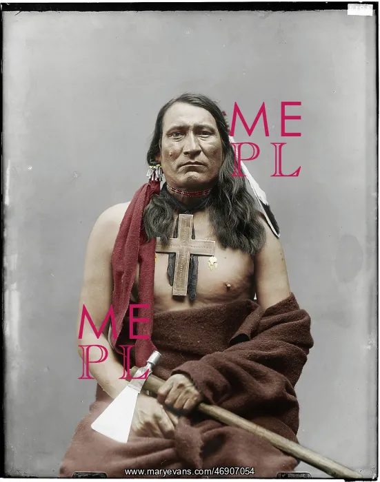 : Native American warriror of the Cheyenne tribe : Native American warriror of the Cheyenne tribe