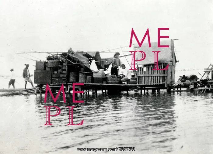 : Native-built jetty and pier dwelling, Hong Kong : Native-built jetty and pier dwelling, Hong Kong