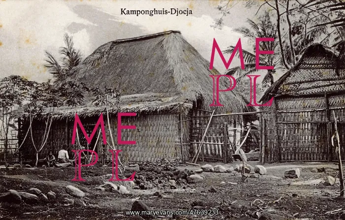  : Native house, Djoeja (Yogyakarta), Central Java, Indonesia