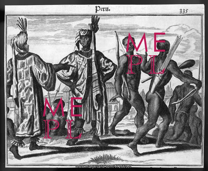 : NATIVE PERUVIANS 1530 : NATIVE PERUVIANS 1530