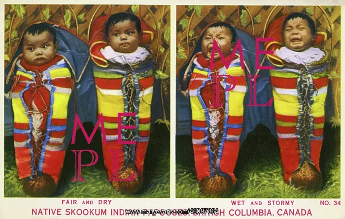 : Native Skookum Indian Papooses, Canada : Native Skookum Indian Papooses, Canada