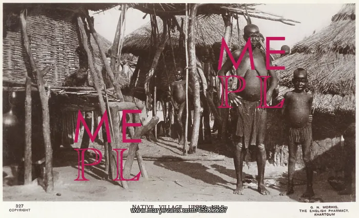 : Native Village - Upper Nile, Sudan : Native Village - Upper Nile, Sudan