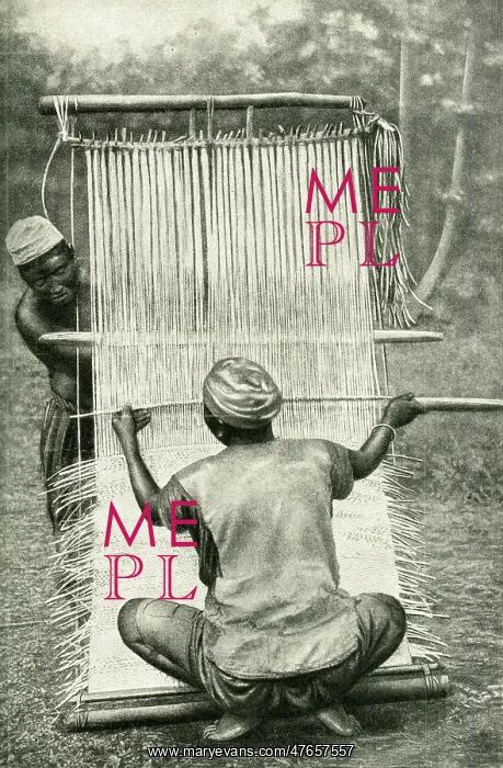 : Native weaving industry, Cameroon, Central Africa : Native weaving industry, Cameroon, Central Africa