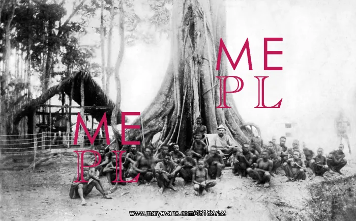 : Natives and a German administrator : Natives and a German administrator