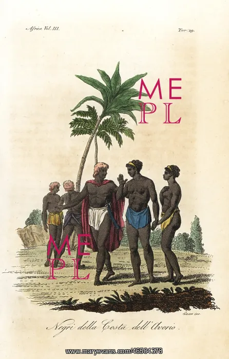 : Natives of the Ivory Coast, Africa : Natives of the Ivory Coast, Africa