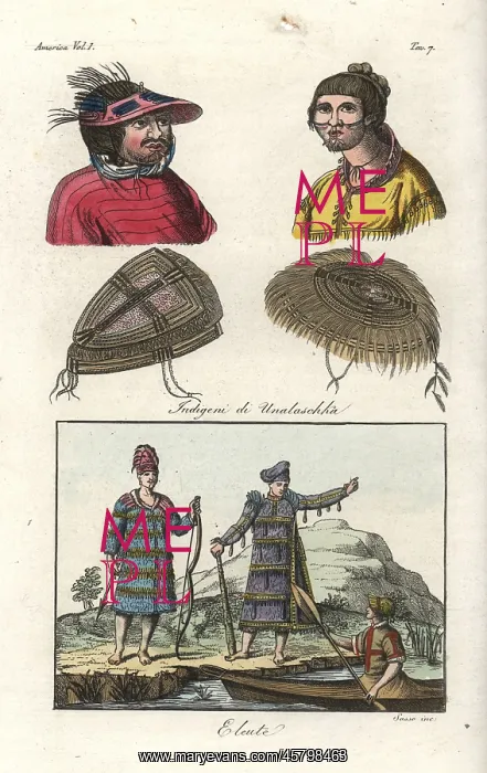 : Natives of Unalaska and the Aleutian Islands : Natives of Unalaska and the Aleutian Islands