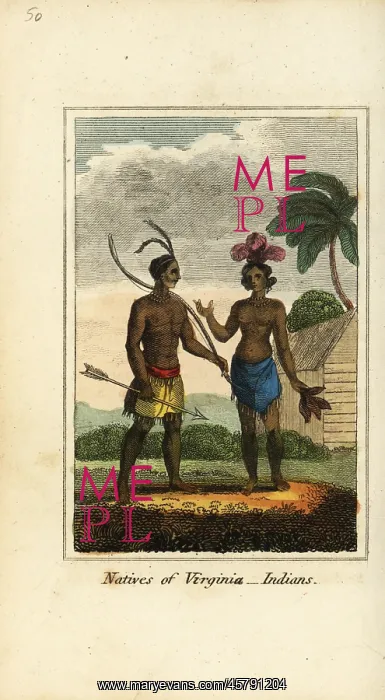 : Natives of Virginia, America, 1818 : Natives of Virginia, America, 1818