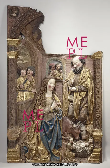 : Nativity. Attributed to Niklaus Weckmann. Nativity : Nativity. Attributed to Niklaus Weckmann. Nativity