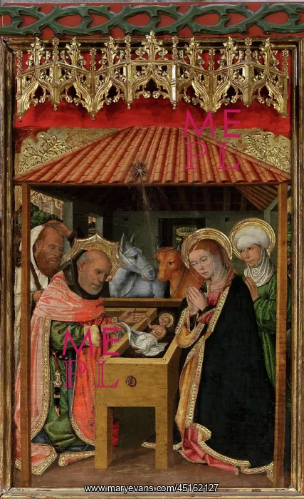 : Nativity, Altarpiece of the Constable, Royal Chapel : Nativity, Altarpiece of the Constable, Royal Chapel
