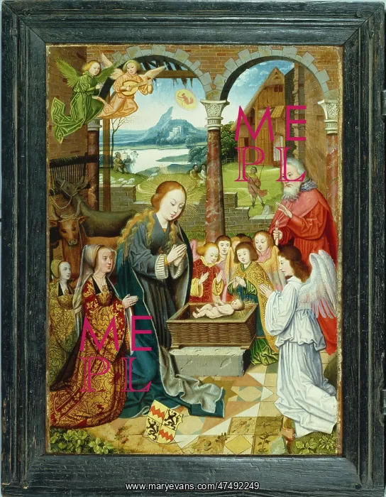 : The Nativity - Barthel Bruyn the Elder : The Nativity - Barthel Bruyn the Elder