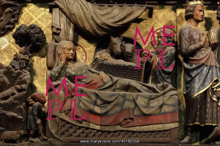 : Nativity, choir screen, Cathedrale Notre-Dame : Nativity, choir screen, Cathedrale Notre-Dame