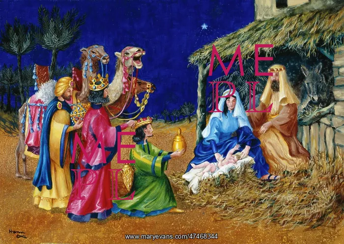 : Nativity ? with three Kings : Nativity ? with three Kings