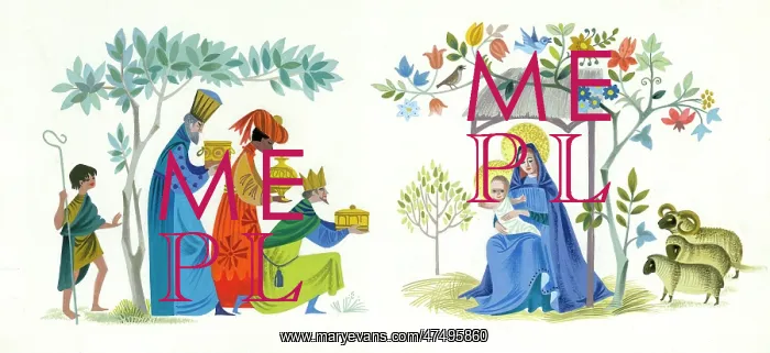  : Nativity Scene – with Three Kings