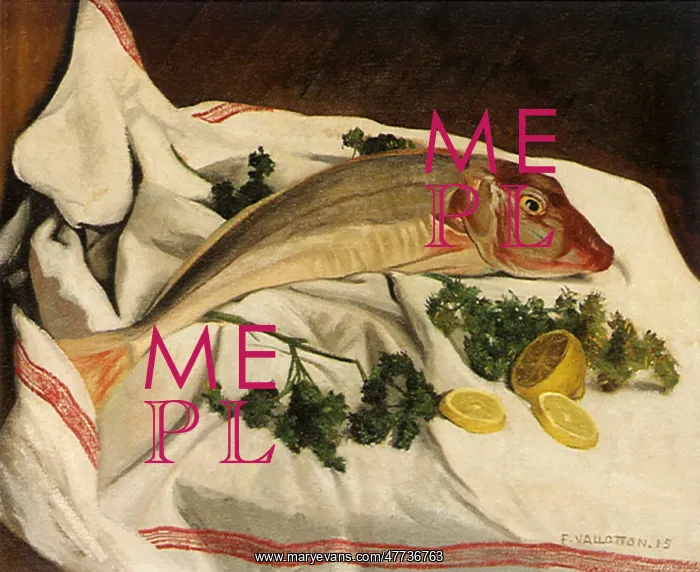 : Nature Morte with Gurnard : Nature Morte with Gurnard