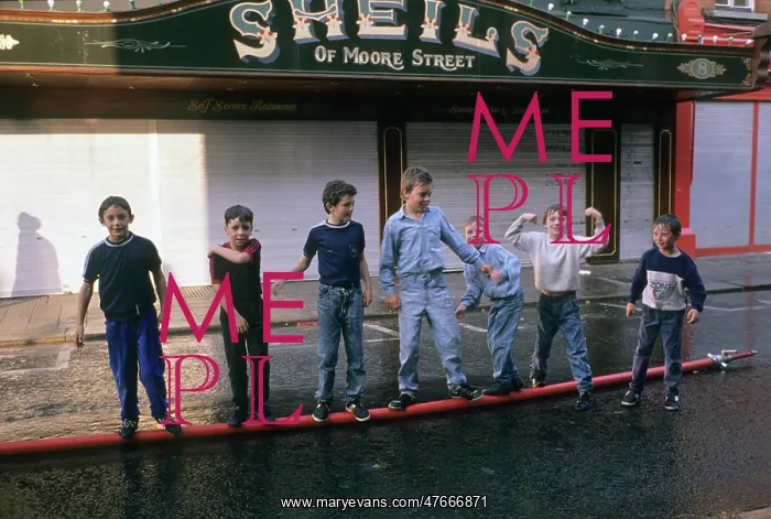 : Naughty boys with hose pipe, Dublin - 2 : Naughty boys with hose pipe, Dublin - 2