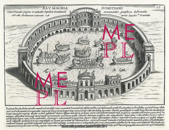 : Naumachia of Domitian : Naumachia of Domitian