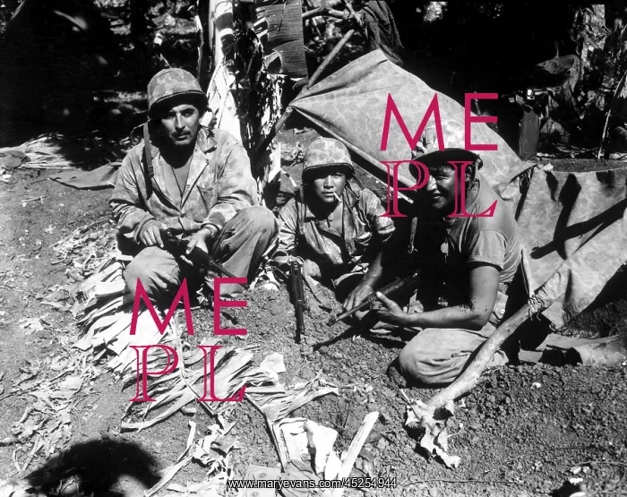 : Navajo Code Talkers landed with the first Marine : Navajo Code Talkers landed with the first Marine