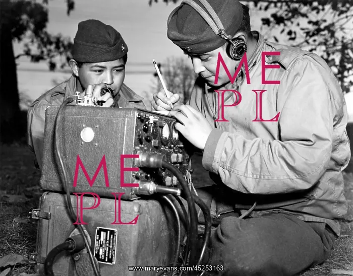 : Navajo Code Talkers training at Ballarat Army : Navajo Code Talkers training at Ballarat Army
