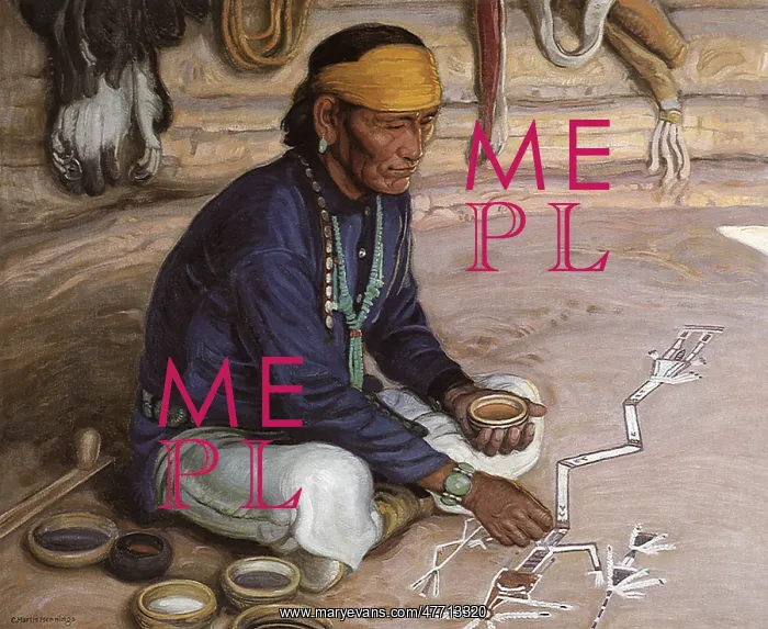  : Navajo Sandpainter