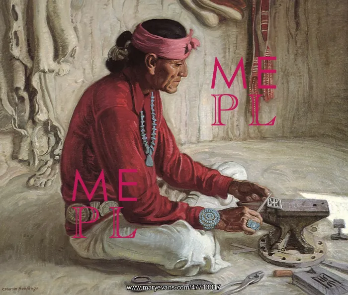  : Navajo Silversmith