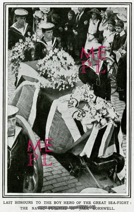 : The Naval funeral of John Jack Cornwell : The Naval funeral of John Jack Cornwell