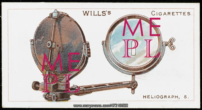 : NAVAL HELIOGRAPH DETAIL : NAVAL HELIOGRAPH DETAIL